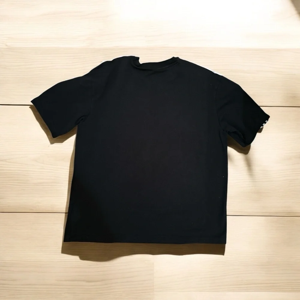 Adidas Originals Black Trefoil Logo T-Shirt Size S | 3-Stripes Tee Classic Fit